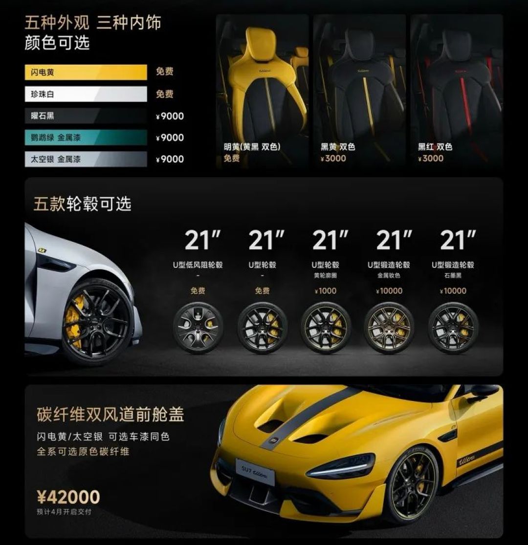 辅助驾驶终身免费使用！小米6月购车政策发布：含SU7/SU7 Ultra车型