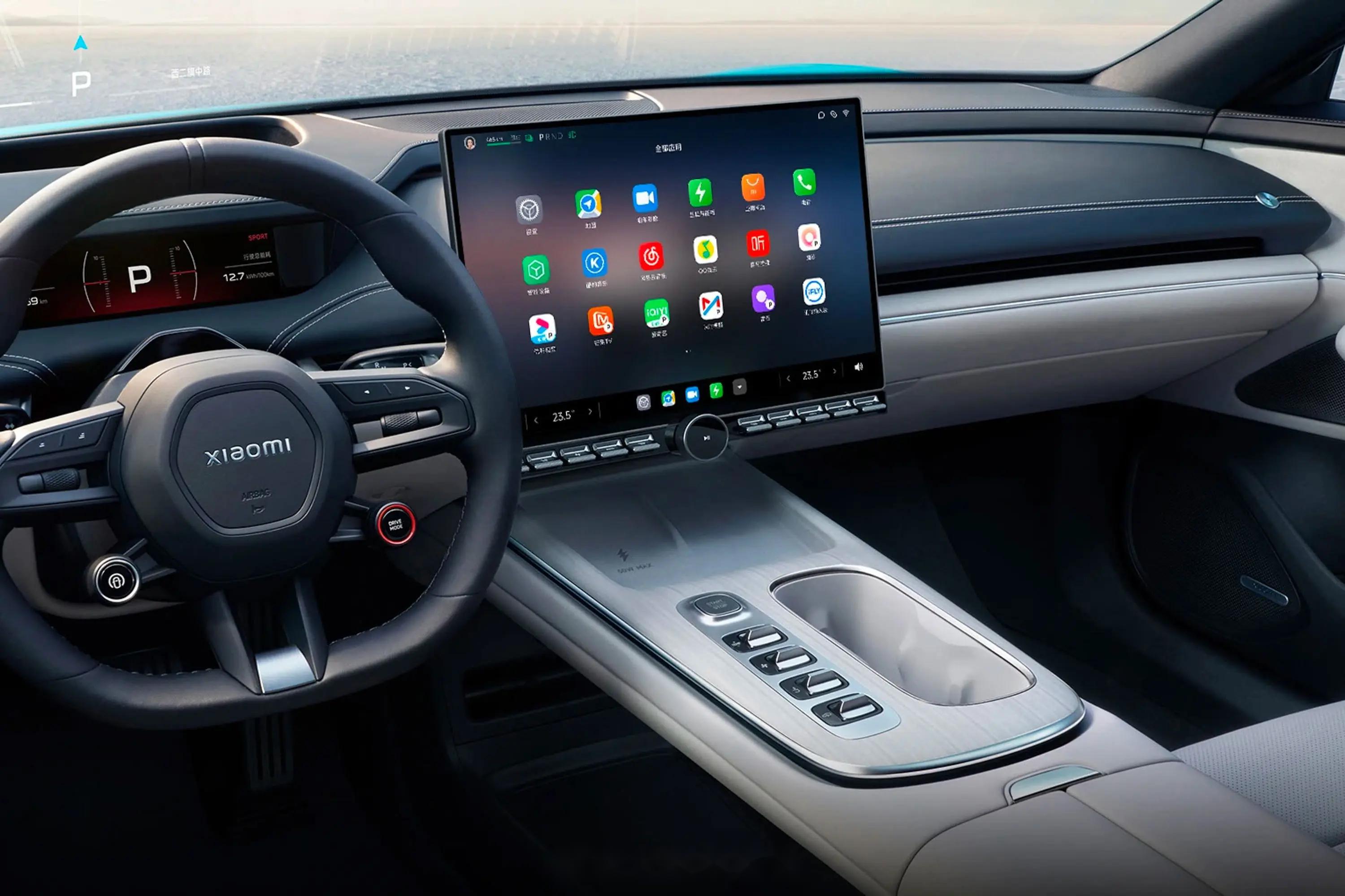 小米SU7内饰细节优化：主驾更软、后排更舒适