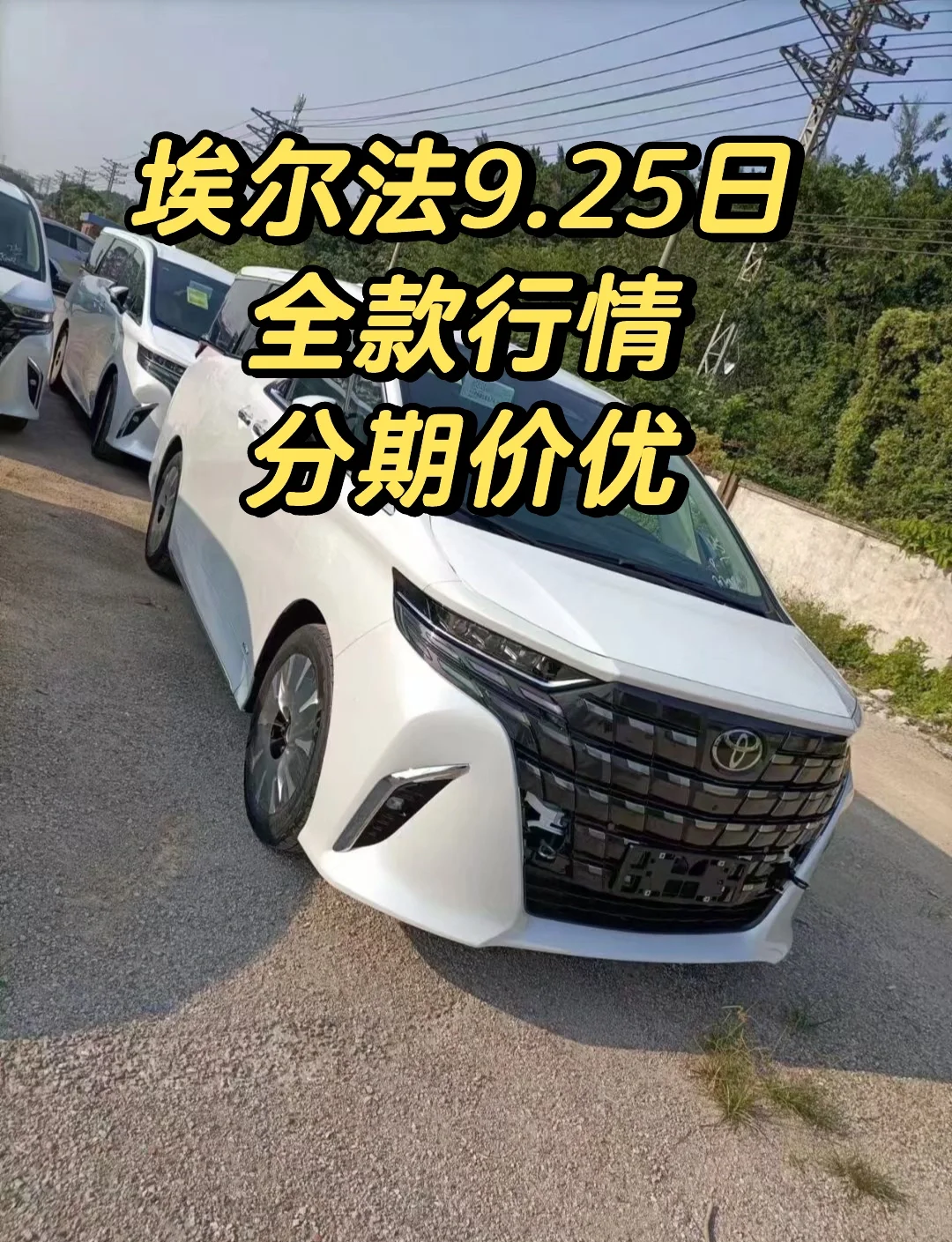 埃尔法亚洲版团购价格101万起 欢迎试乘试驾